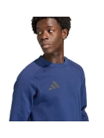 Pánská mikina Tiro 26 Travel Crew navy blue model 22062469 pánské barvy - ADIDAS