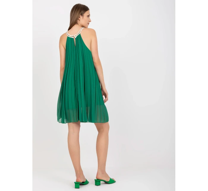 Šaty DHJ SK 0010.35 tmavo zelená