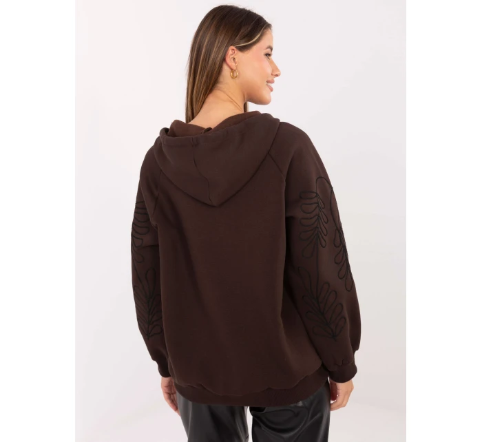 Bluza RV BL model 21421300 ciemny brązowy - FPrice