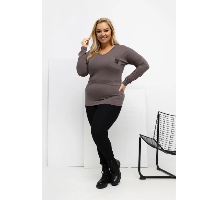 plus size blúzka model 223937 Relevantnosť