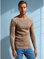 Pánský béžový svetr Dstreet model 21982656 - FashionStreet