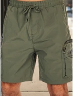 Pánské látkové bojové šortky zelené Dstreet model 21988614 - FashionStreet