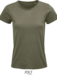 SOL'S Crusader Women Dámské tričko z bio bavlny model 22519206 khaki
