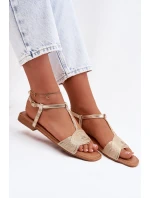 Ploché dámské sandály model 22037602 - Boto Ploché dámské sandály model 22037602 - Boto