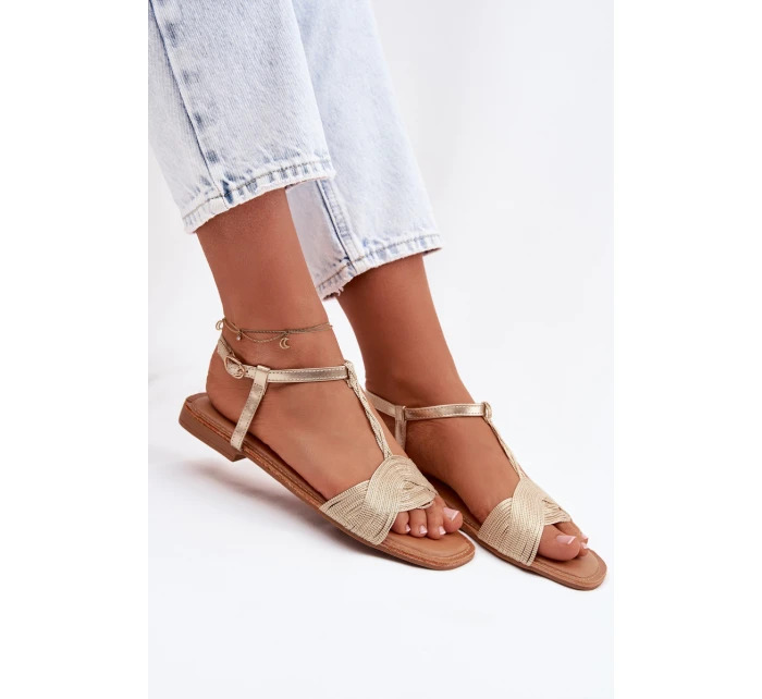 Ploché dámské sandály model 22037602 - Boto Ploché dámské sandály model 22037602 - Boto