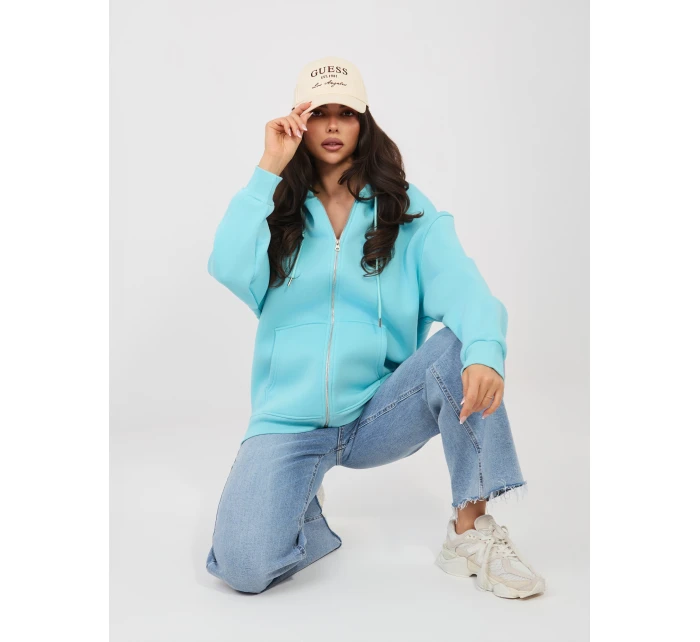 Mikina CLM BL 1044 1.96 tyrkysová