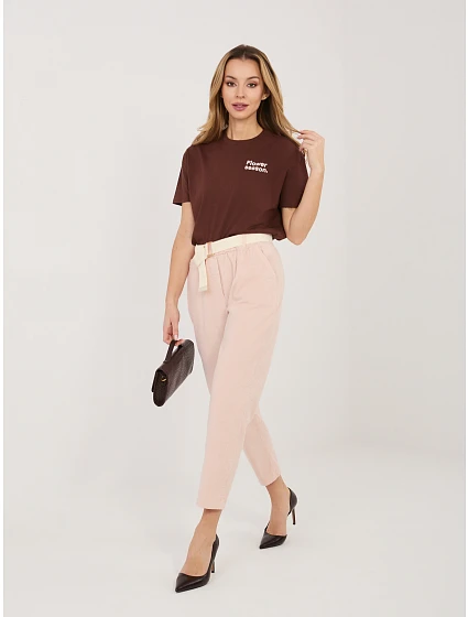 IT nohavice SP 242979.90 svetloružové