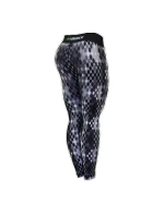 Dámske fitness legíny Six Deuce Digital Snakeskin - šedé - Litex