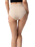 Dámské kalhotky Amber maxi high beige - Julimex Dámské kalhotky Amber maxi high beige - Julimex