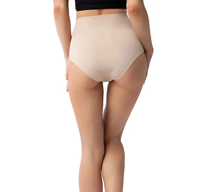 Dámské kalhotky Amber maxi high beige - Julimex Dámské kalhotky Amber maxi high beige - Julimex