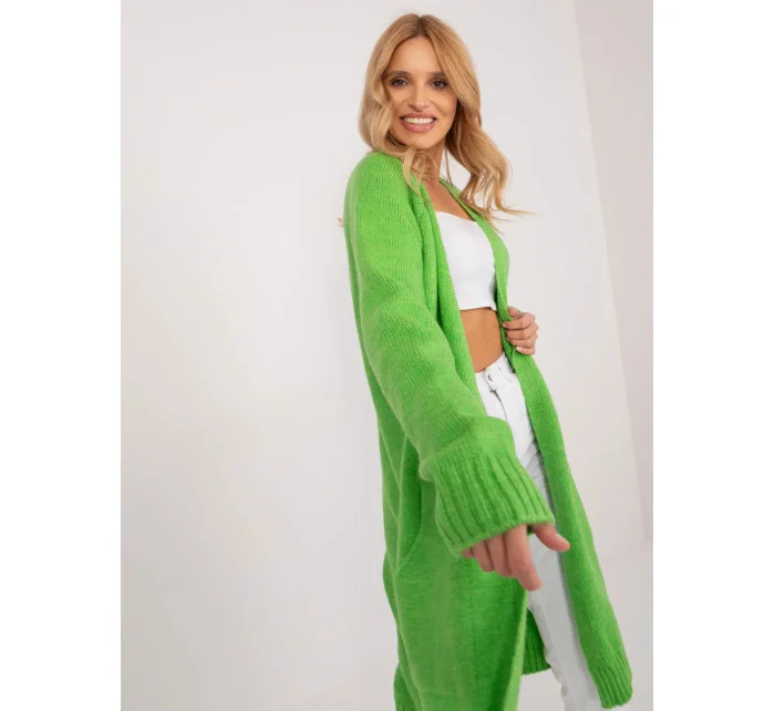 Cardigan BA SW 0344 1.04P svetlozelená