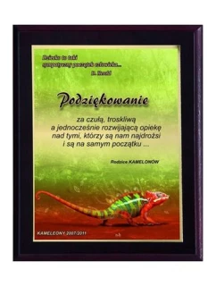 Dyplom z tworzywa sztucznego z model 21829366