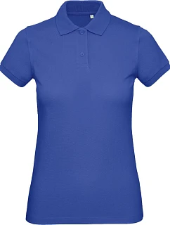 B&C Inspire Polo /women_° Dámske polo tričko z bio bavlny 01.0440 kobaltovo modré
