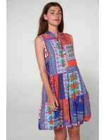 Šaty bez rukávů s potiskem model 19697651 - Vamp