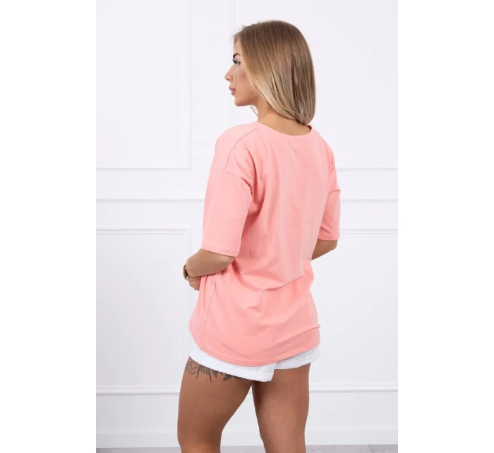 Kúzelná blúzka s marhuľovou potlačou Kúzelná blúzka s marhuľovou potlačou