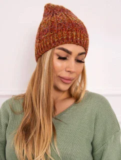 Fleecová čepice Melisa K241 model 18750563 růžová - K-Fashion