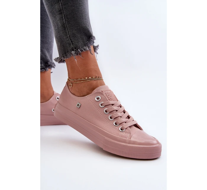 Klasické Dámské Tenisky Big Star model 21654898 Růžové - Big Star Shoes