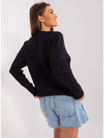 Sweter AT SW 2335.27 czarny