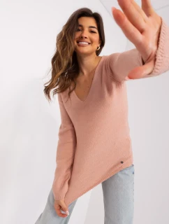 Sweter model 19005850 jasny różowy - FPrice