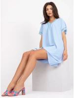 Šaty DHJ SK model 17384908 světle modrá - FPrice