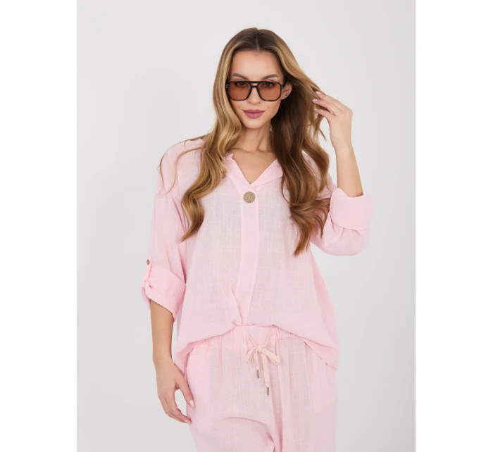 Bluzka IT BZ model 22031509 jasny różowy - FPrice