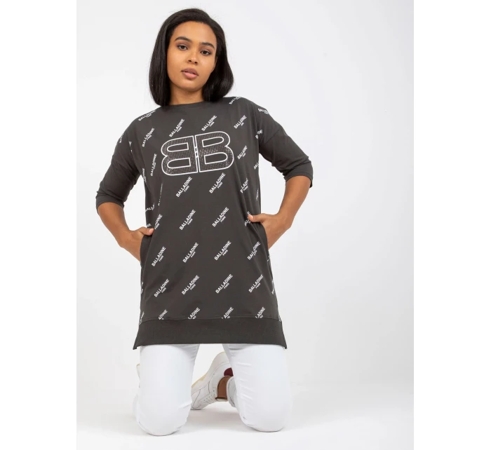 Blúzka RV BZ 7036.02P tmavá khaki Blúzka RV BZ 7036.02P tmavá khaki