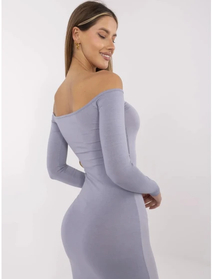 Šaty RV SK model 15347484 šedá - FPrice Šaty RV SK model 15347484 šedá - FPrice