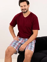 Regina 505 cr/r M-XL W26 pánske pyžamo
