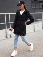 Dámská přechodná bunda parka černá Dstreet model 21979013 - FashionStreet Dámská přechodná bunda parka černá Dstreet model 21979013 - FashionStreet