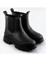 Čierne dámske topánky (PP25)