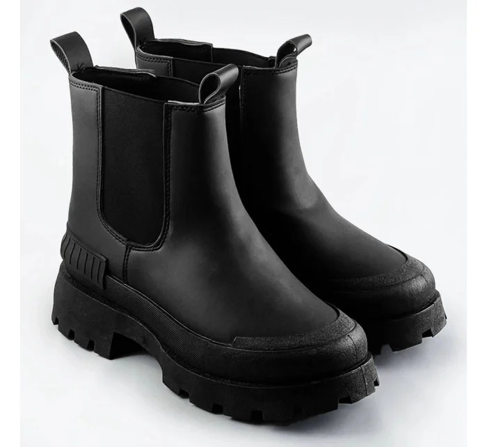 Čierne dámske topánky (PP25)