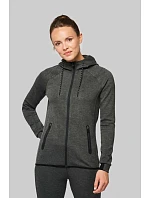 PA 359 Dámská tréninková bunda model 22512827 deep grey heather - Kariban ProAct PA 359 Dámská tréninková bunda model 22512827 deep grey heather - Kariban ProAct