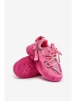Dětské tenisky flitry růžové model 21673657 - Boto Dětské tenisky flitry růžové model 21673657 - Boto
