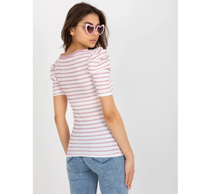 Blúzka FN BZ 4591.06P bielo-ružová