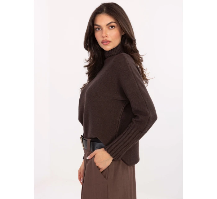 Jumper IT SW 8003.18P tmavohnedý Jumper IT SW 8003.18P tmavohnedý