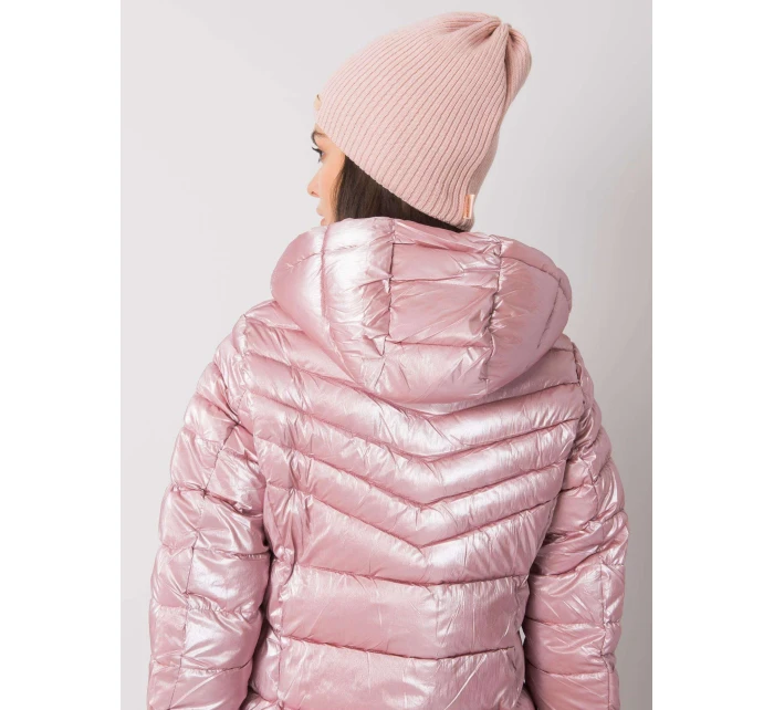 Dámska čiapka svetlo ružová