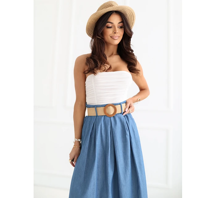 Sukňa MI SD A308911.05 modrá Sukňa MI SD A308911.05 modrá