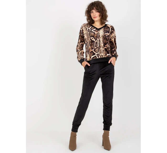 Dámsky komplet RP KMPLčierny a béžový Dámsky komplet RP KMPLčierny a béžový