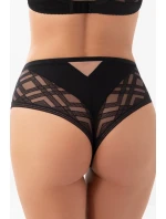 Dámské kalhotky brazilky  Černé model 20852635 - Gorsenia