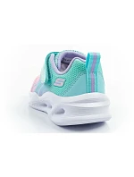 Skechers Color Breeze LED dětská sportovní obuv pro dívky tyrkysová