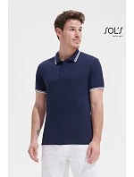 SOL'S Pasadena Men Pánské piqué polo model 22521829 black/lime SOL'S Pasadena Men Pánské piqué polo model 22521829 black/lime