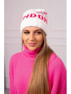 Dámska čiapka London K385 biela