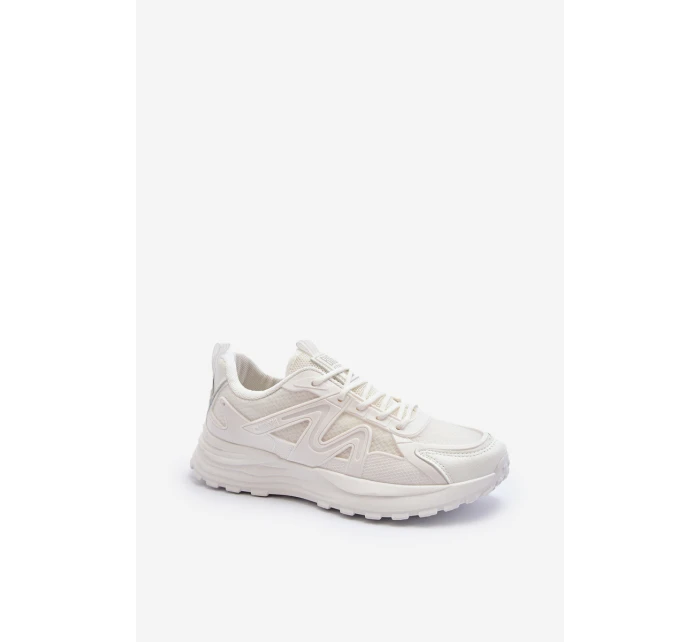 Sneakersy damskie Big Star NN274A084 Białe Sneakersy damskie Big Star NN274A084 Białe