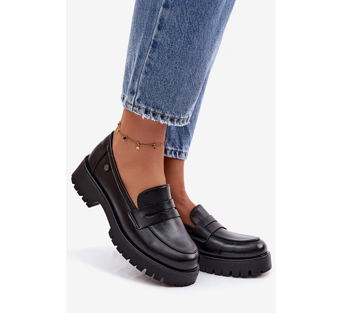 Kožené dámské  Černé model 22100097 - VINCEZA