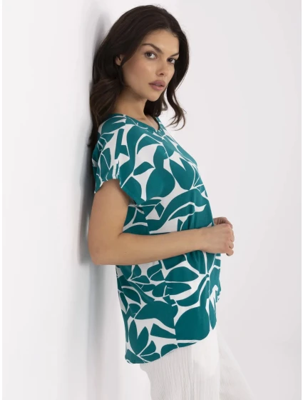 Bluzka model 21057801 ciemny zielony - FPrice