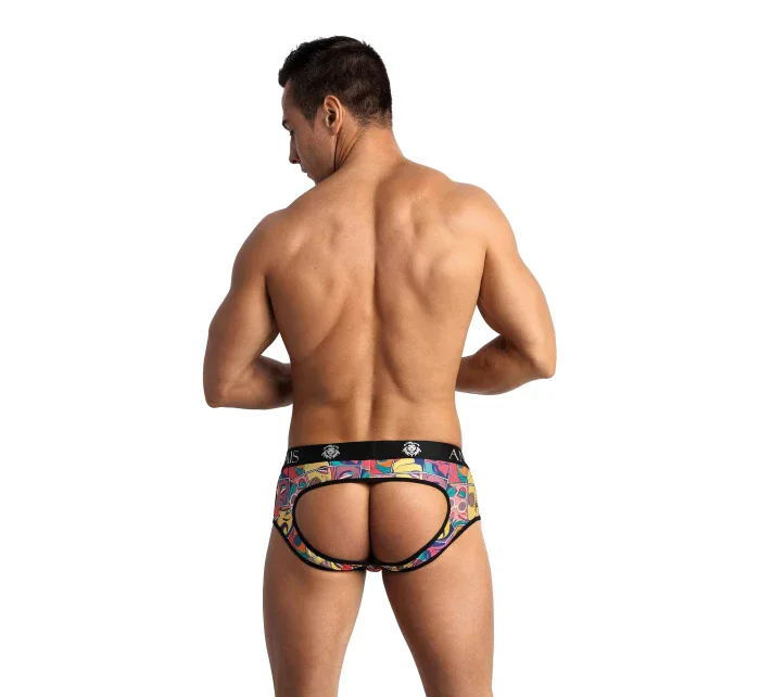 Pánske boxerky otvorené Comics jock bikini - Anais