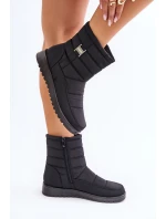 Ľahké dámske snežnice 24SN02-7999 black -Mezitha