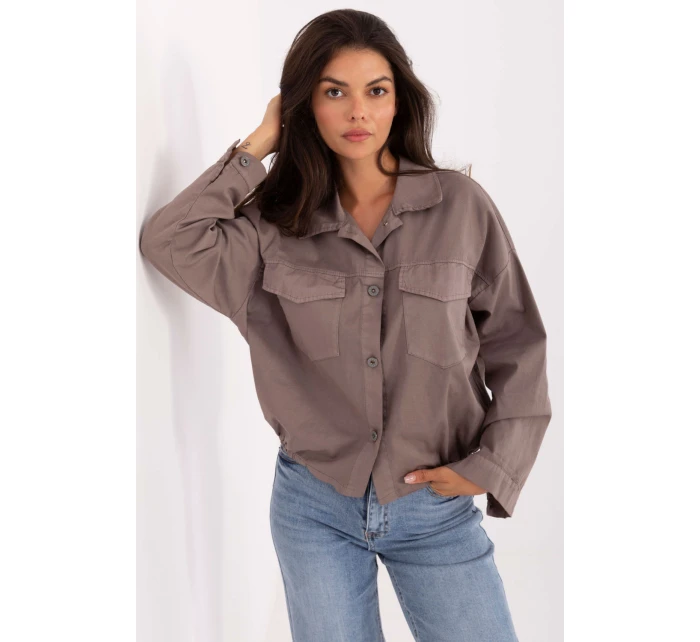 Košeľa s dlhým rukávom model 217882 Rue Paris