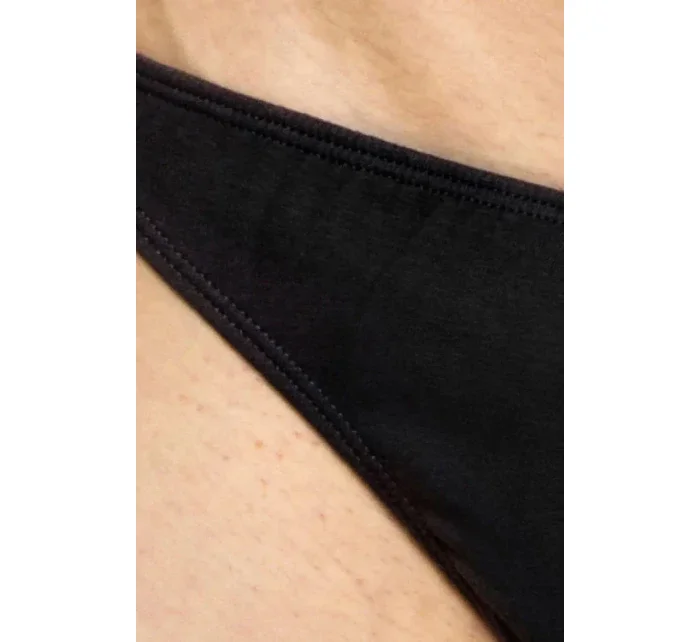 Pánská tanga model 20980226 black - Atlantic