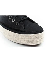 Converse Chuck Taylor – dámske športové topánky, espadrilky, módne, čierne, pohodlné